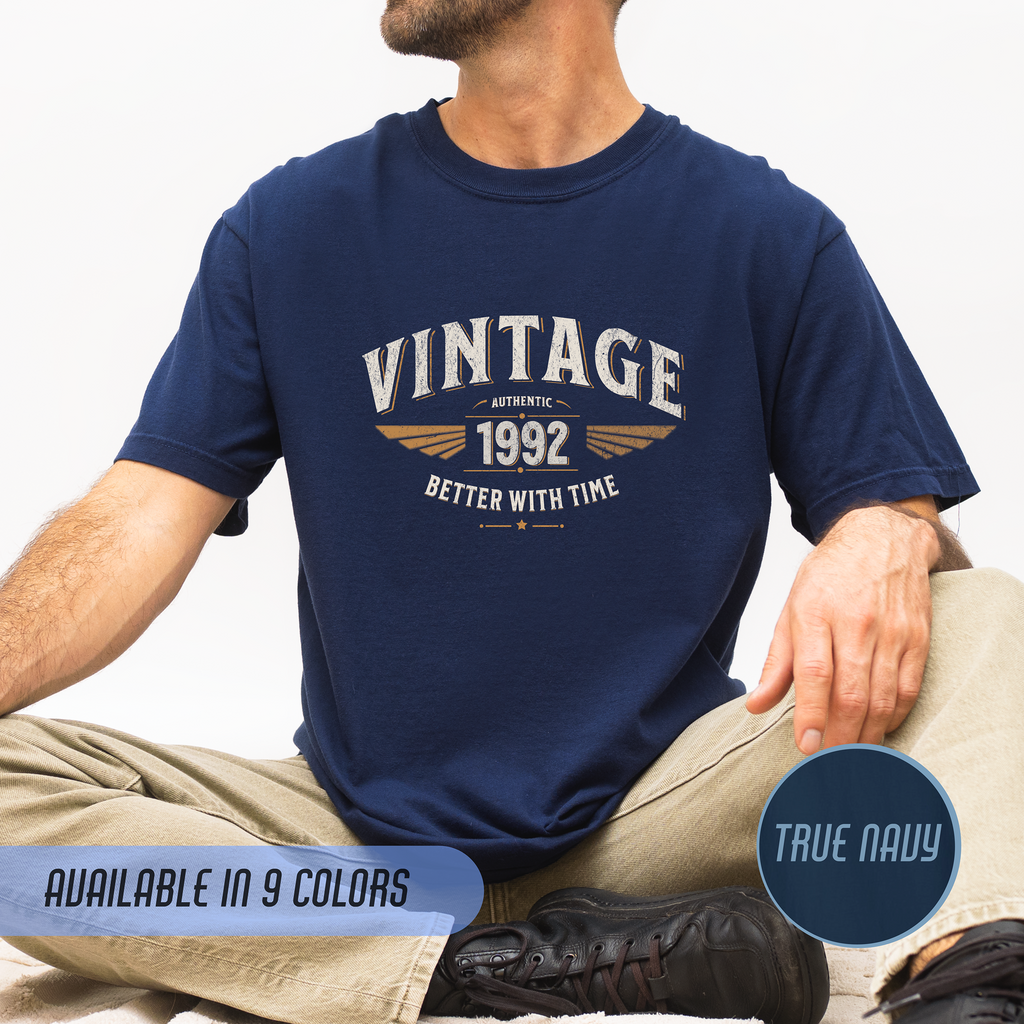 Better With Time 1992 T-Shirt – 34th Birthday Gift