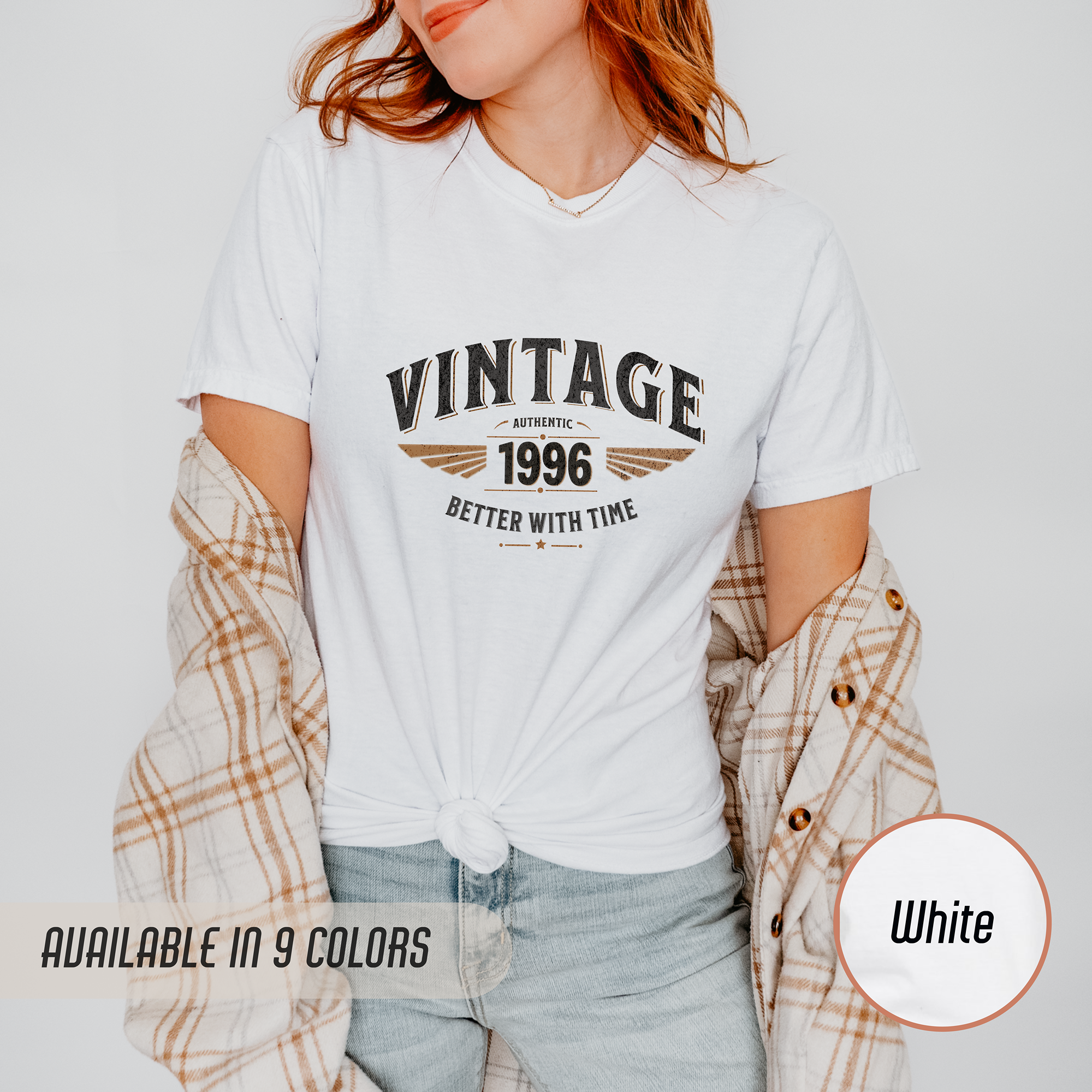 Better With Time 1996 T-Shirt – 30th Birthday Gift