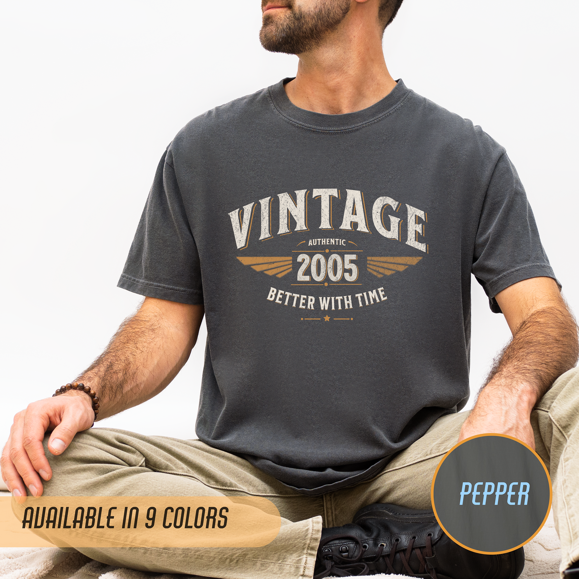 Better With Time 2005 T-Shirt – 21st Birthday Gift