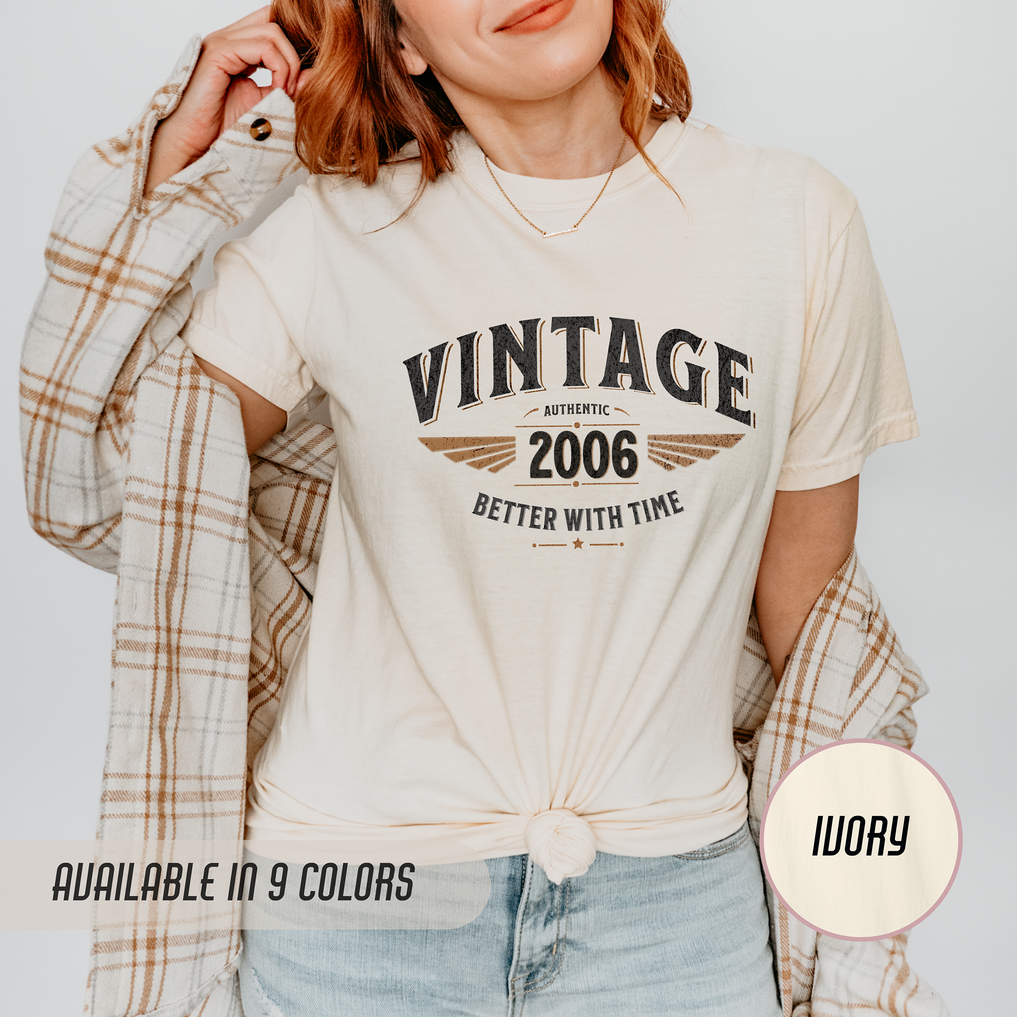Better With Time 2006 T-Shirt – 20th Birthday Gift