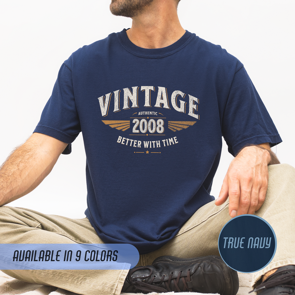 Better With Time 2008 T-Shirt – 18th Birthday Gift