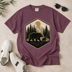 Vintage Bear – National Park Badge T-Shirt | Outdoors Edition