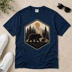 Vintage Bear – National Park Badge T-Shirt | Outdoors Edition