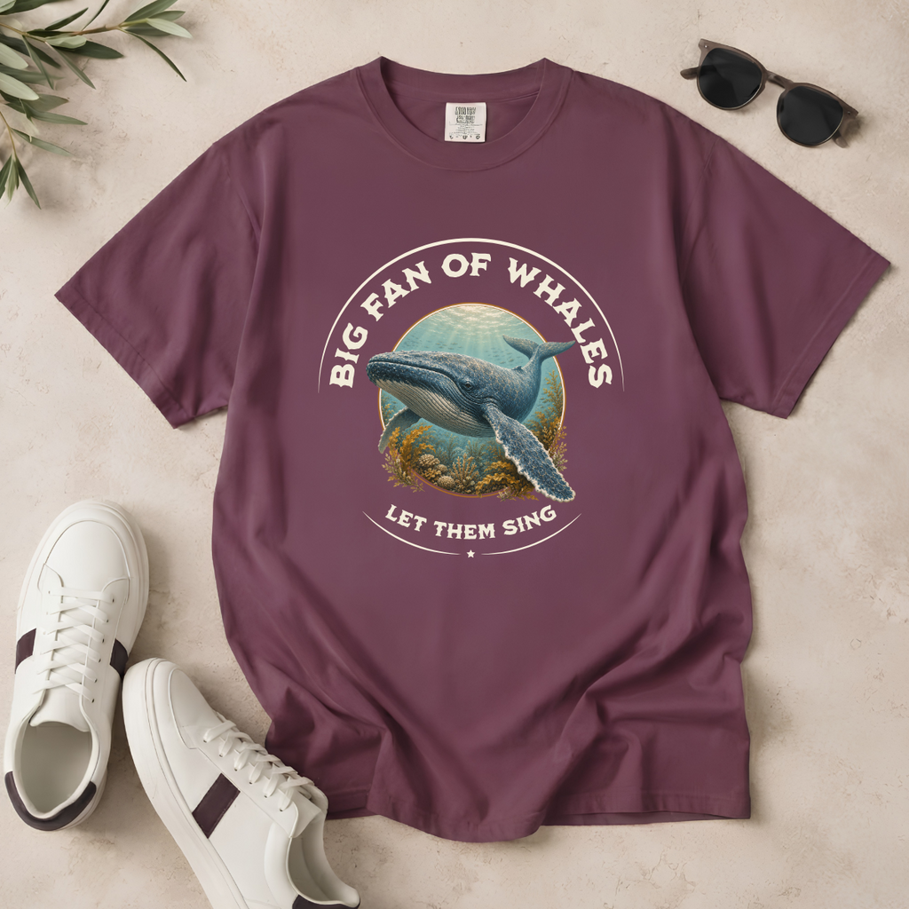 Let Them Sing – Whale T-Shirt | Outdoors Edition