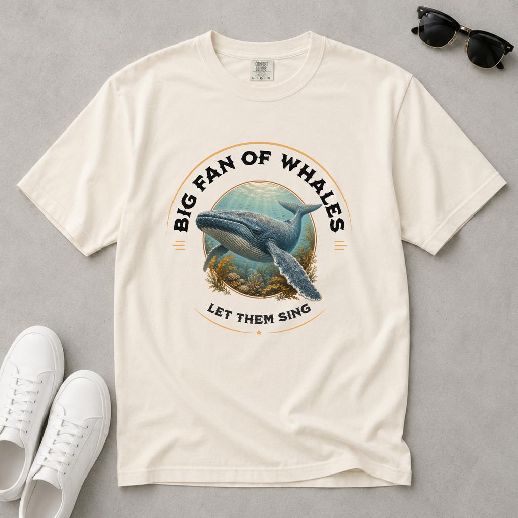 Let Them Sing – Whale T-Shirt | Outdoors Edition