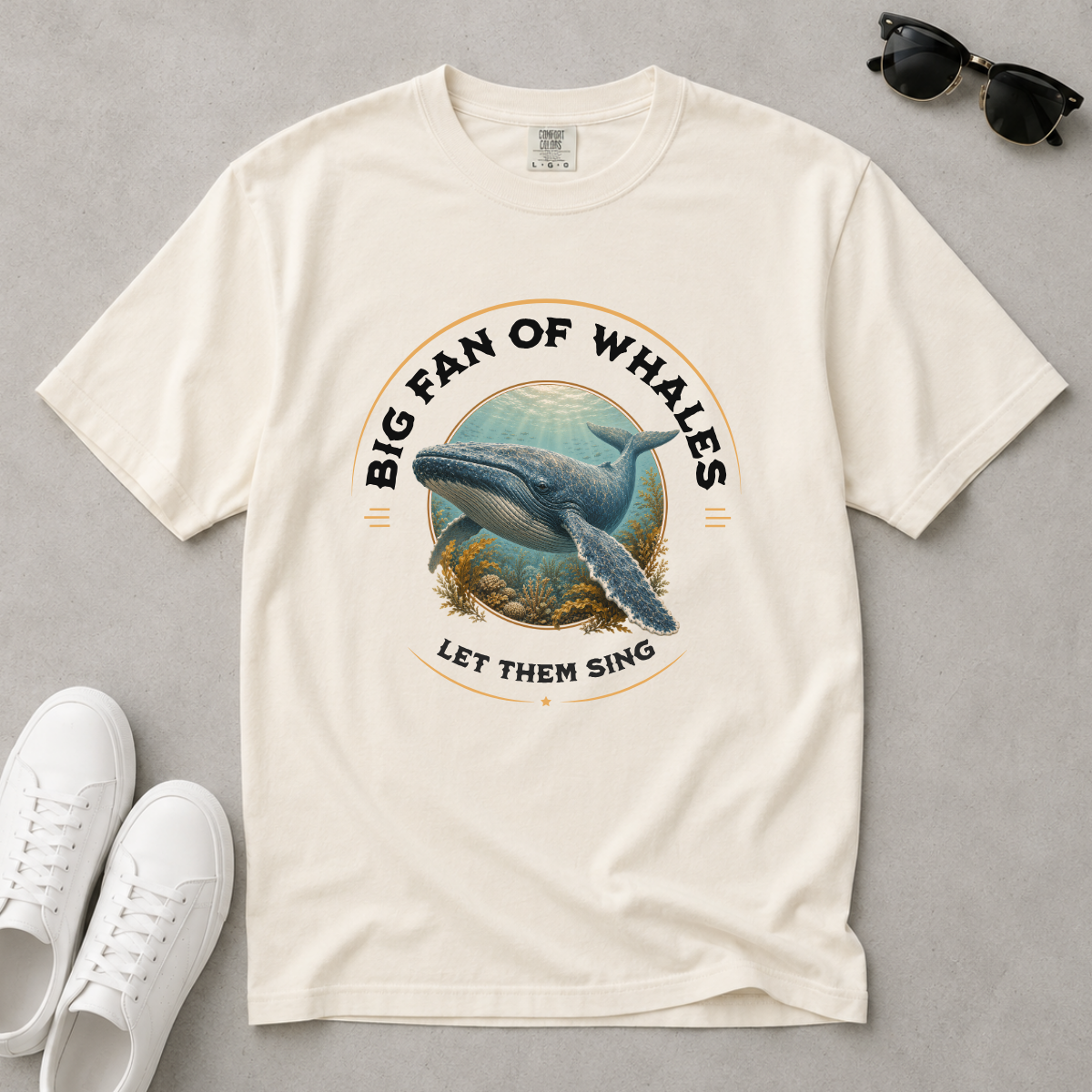 Let Them Sing – Whale T-Shirt | Outdoors Edition