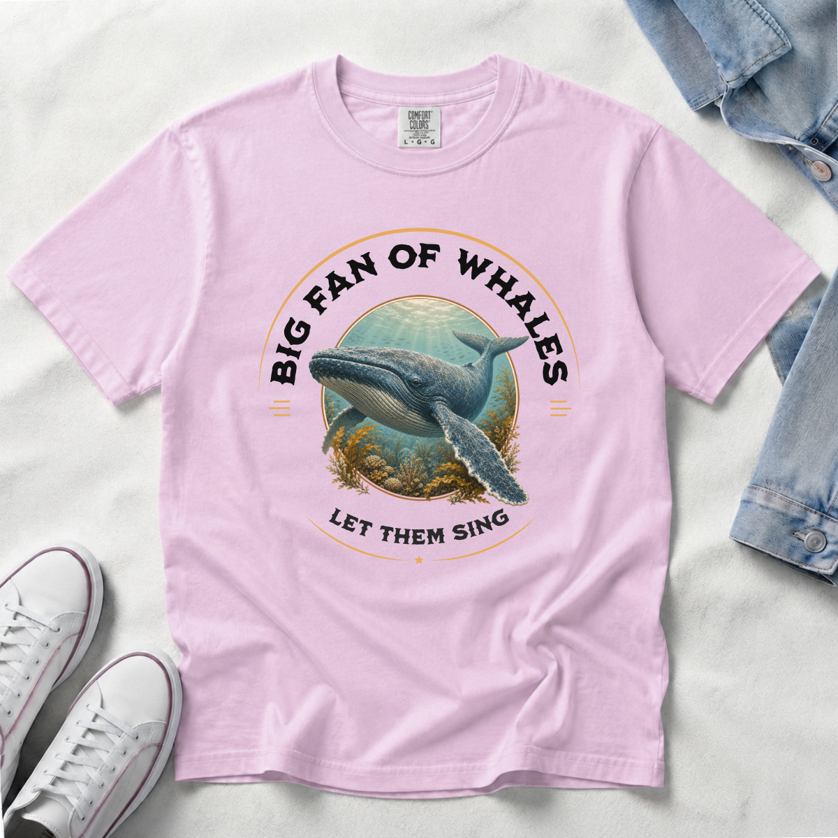 Let Them Sing – Whale T-Shirt | Outdoors Edition