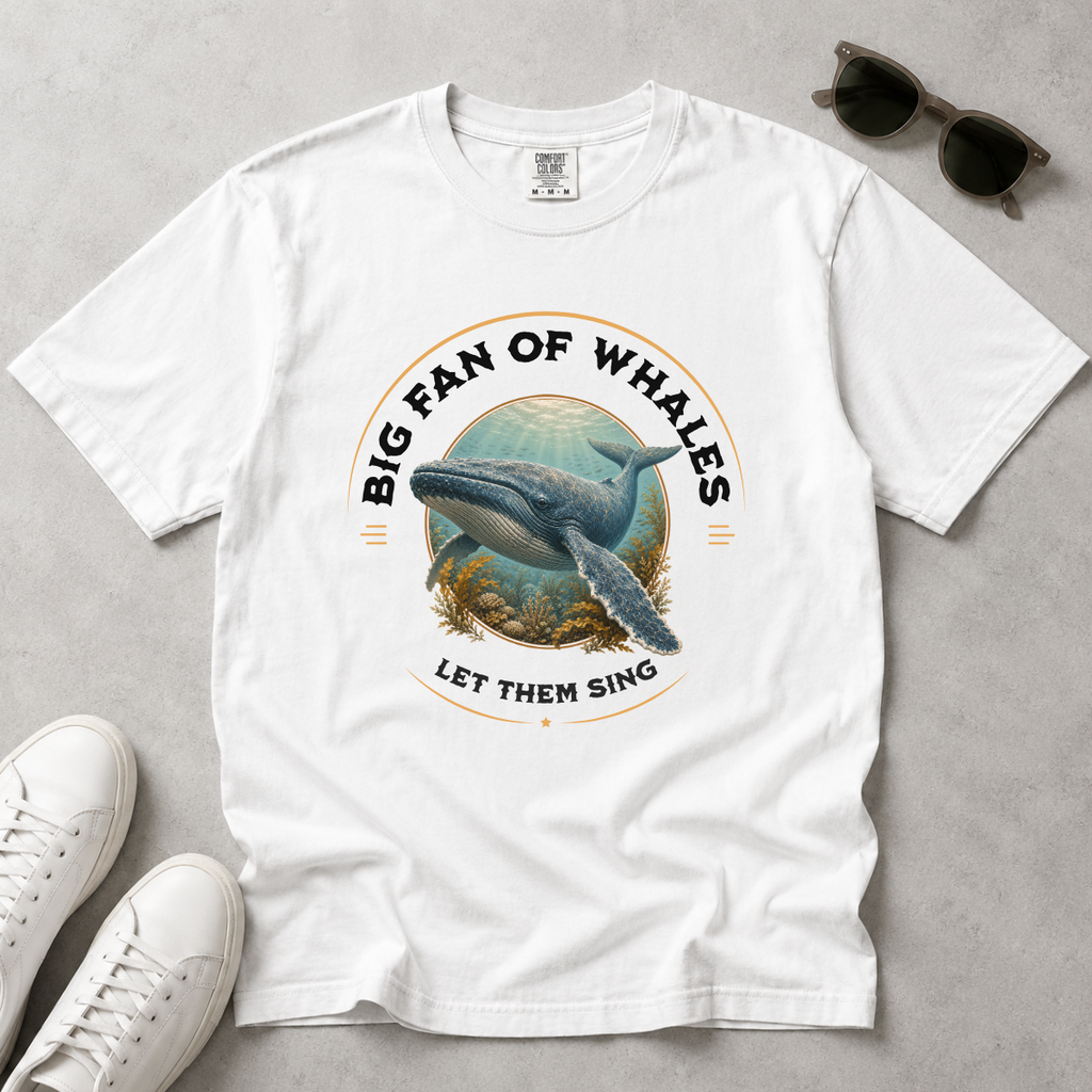 Let Them Sing – Whale T-Shirt | Outdoors Edition