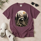 Woodland Raccoon – Forest T-Shirt | Outdoors Edition