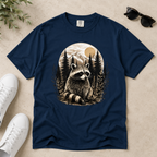 Woodland Raccoon – Forest T-Shirt | Outdoors Edition