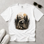Woodland Raccoon – Forest T-Shirt | Outdoors Edition