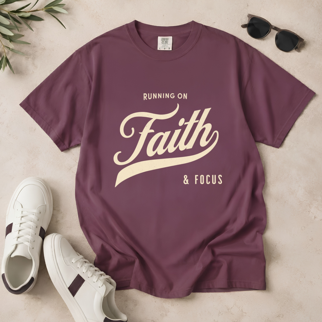 Fueled by Faith & Focus – Christian Inspiration T-Shirt | Explorer Edition