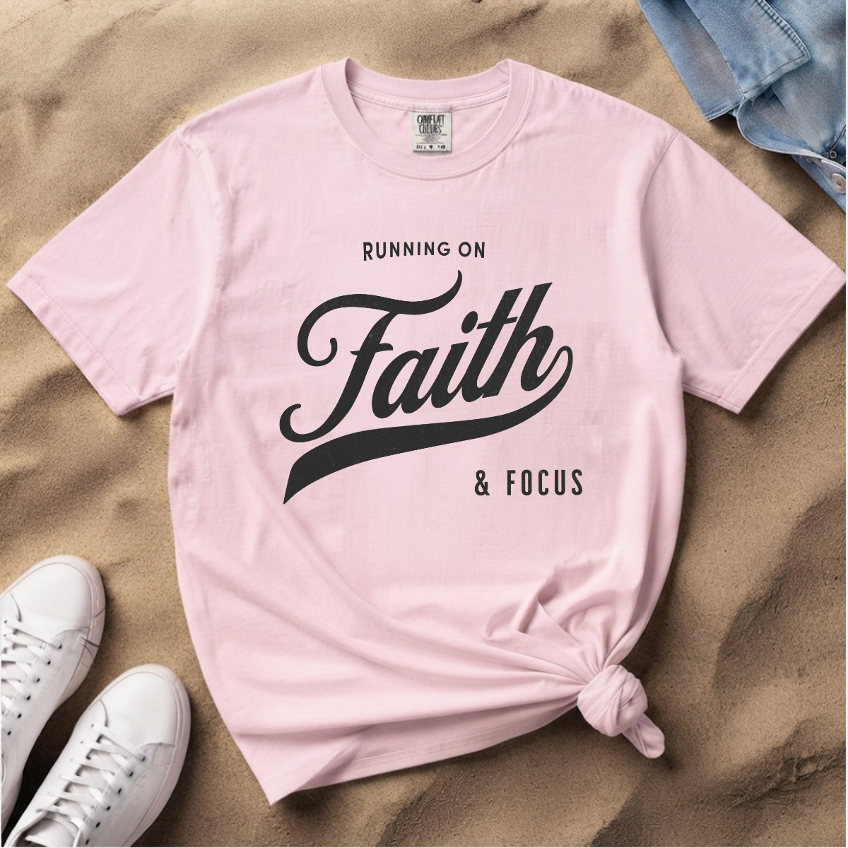 Fueled by Faith & Focus – Christian Inspiration T-Shirt | Explorer Edition