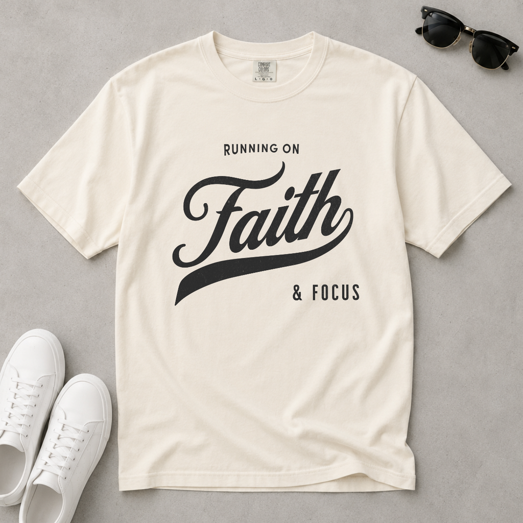 Fueled by Faith & Focus – Christian Inspiration T-Shirt | Explorer Edition