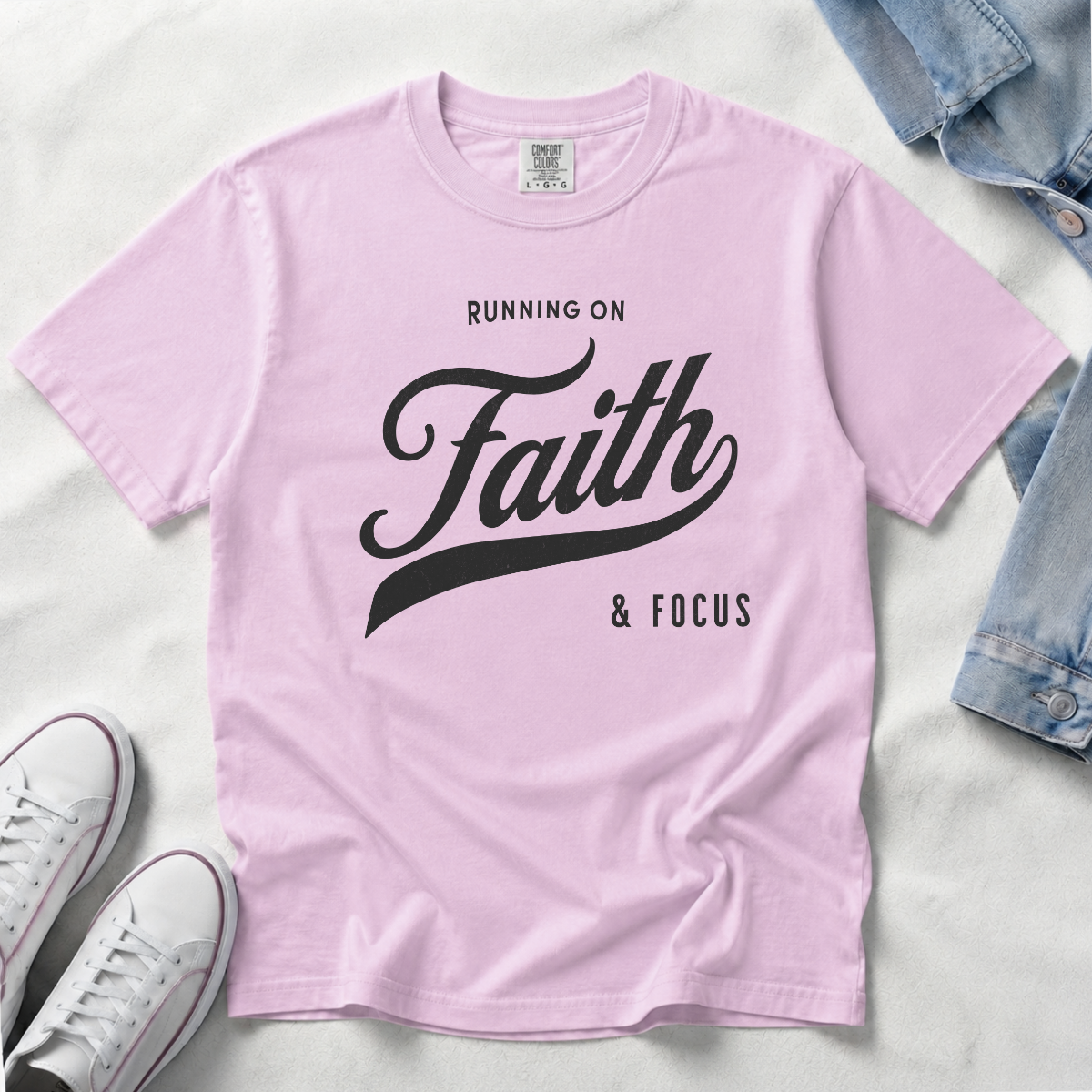 Fueled by Faith & Focus – Christian Inspiration T-Shirt | Explorer Edition