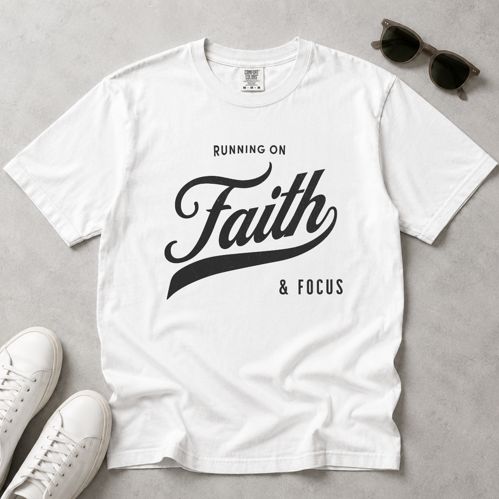 Fueled by Faith & Focus – Christian Inspiration T-Shirt | Explorer Edition