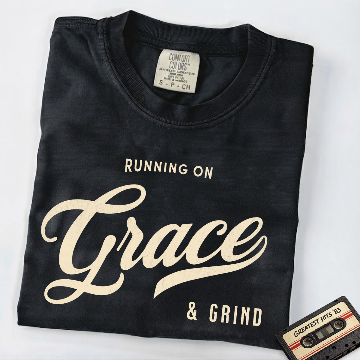 Fueled by Grace & Grind – Faith & Motivation T-Shirt | Explorer Edition