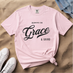 Fueled by Grace & Grind – Faith & Motivation T-Shirt | Explorer Edition