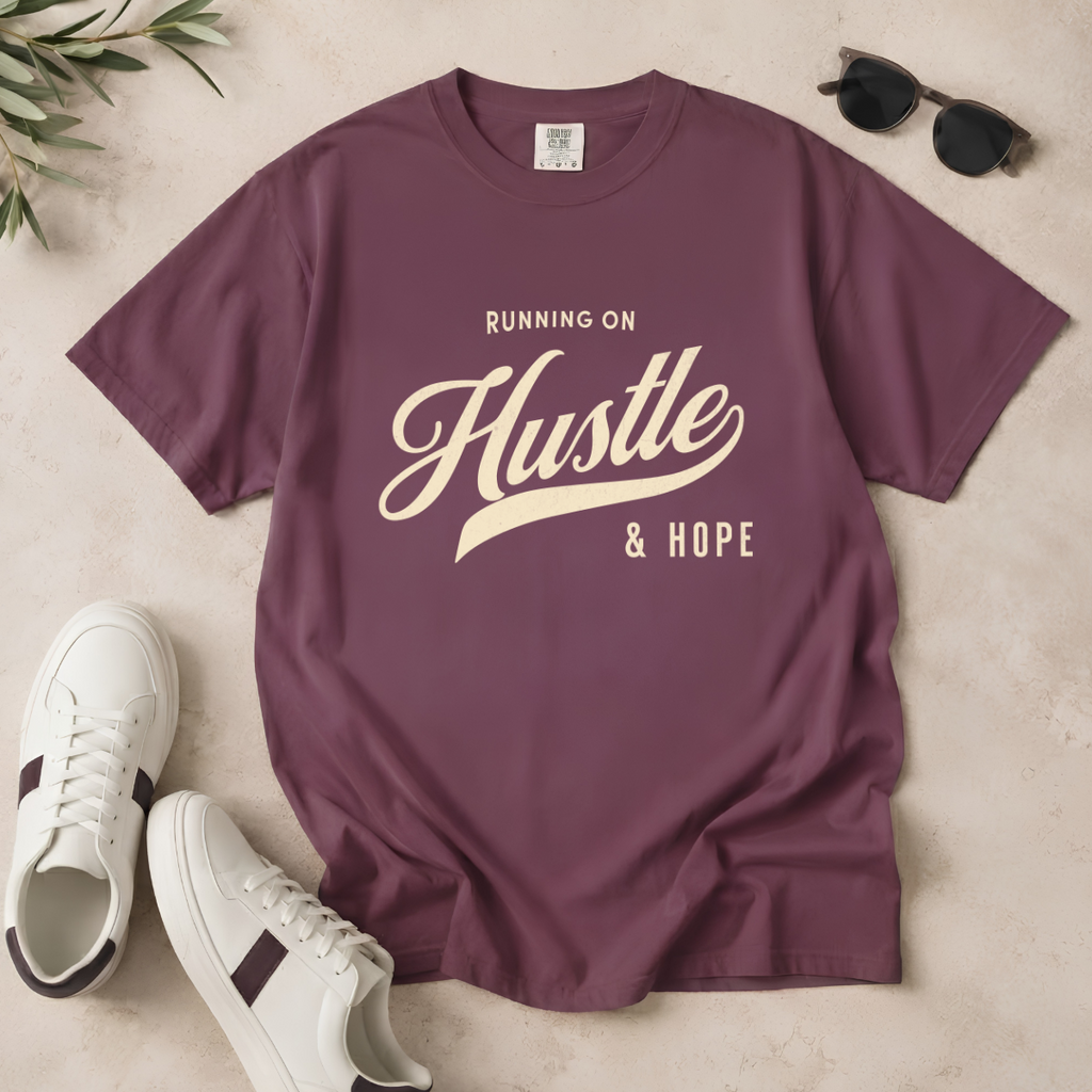 Fueled by Hustle & Hope – Entrepreneur T-Shirt | Explorer Edition