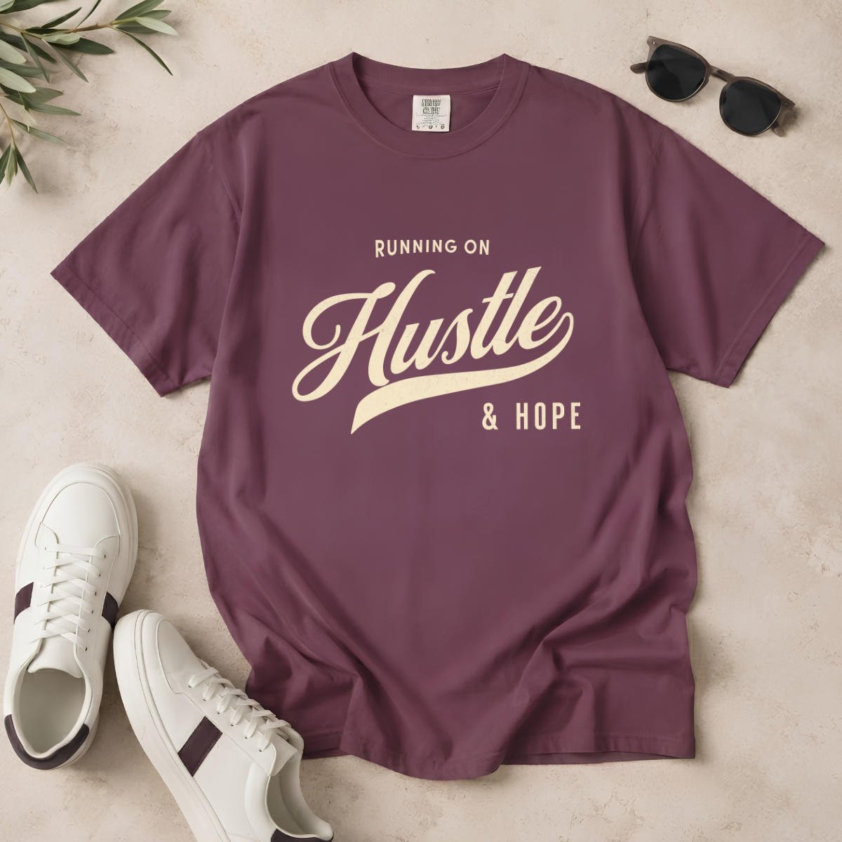 Fueled by Hustle & Hope – Entrepreneur T-Shirt | Explorer Edition