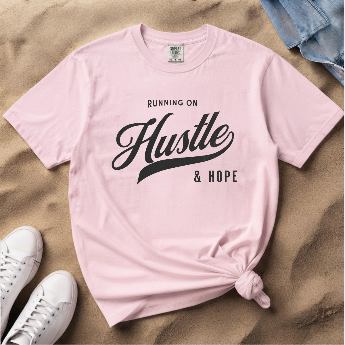 Fueled by Hustle & Hope – Entrepreneur T-Shirt | Explorer Edition