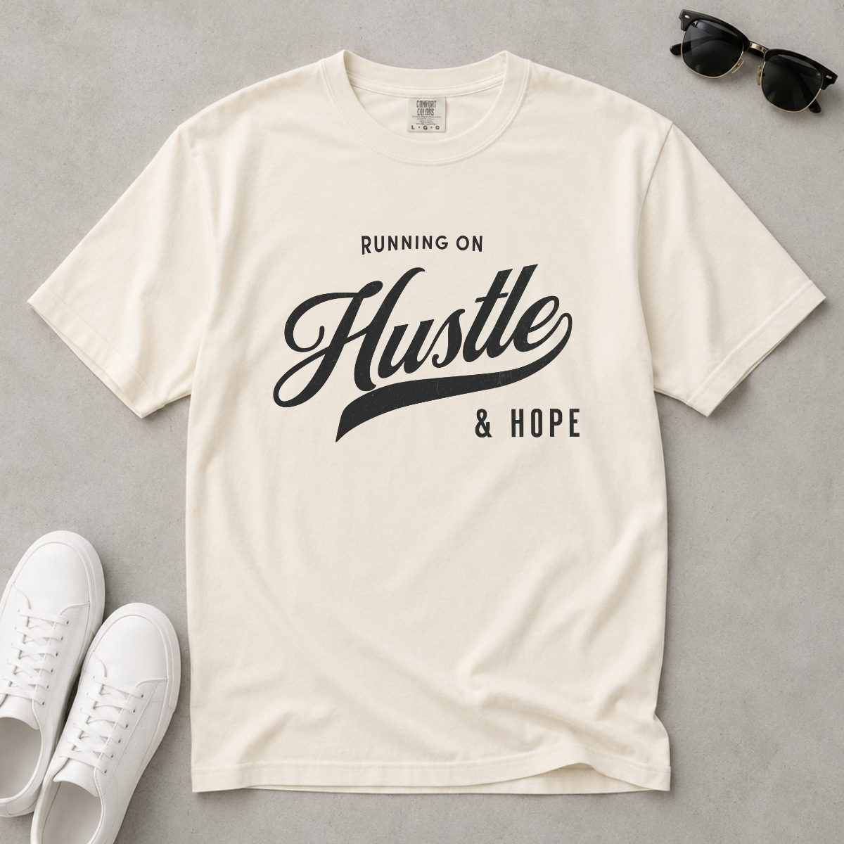 Fueled by Hustle & Hope – Entrepreneur T-Shirt | Explorer Edition