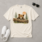 Curious Bear Cub – Wildlife Explorer T-Shirt | Outdoors Edition