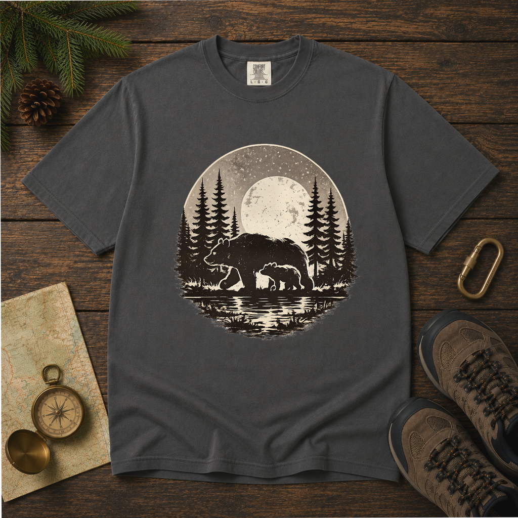 Bear in the Wild – Forest Wilderness T-Shirt | Explorer Edition