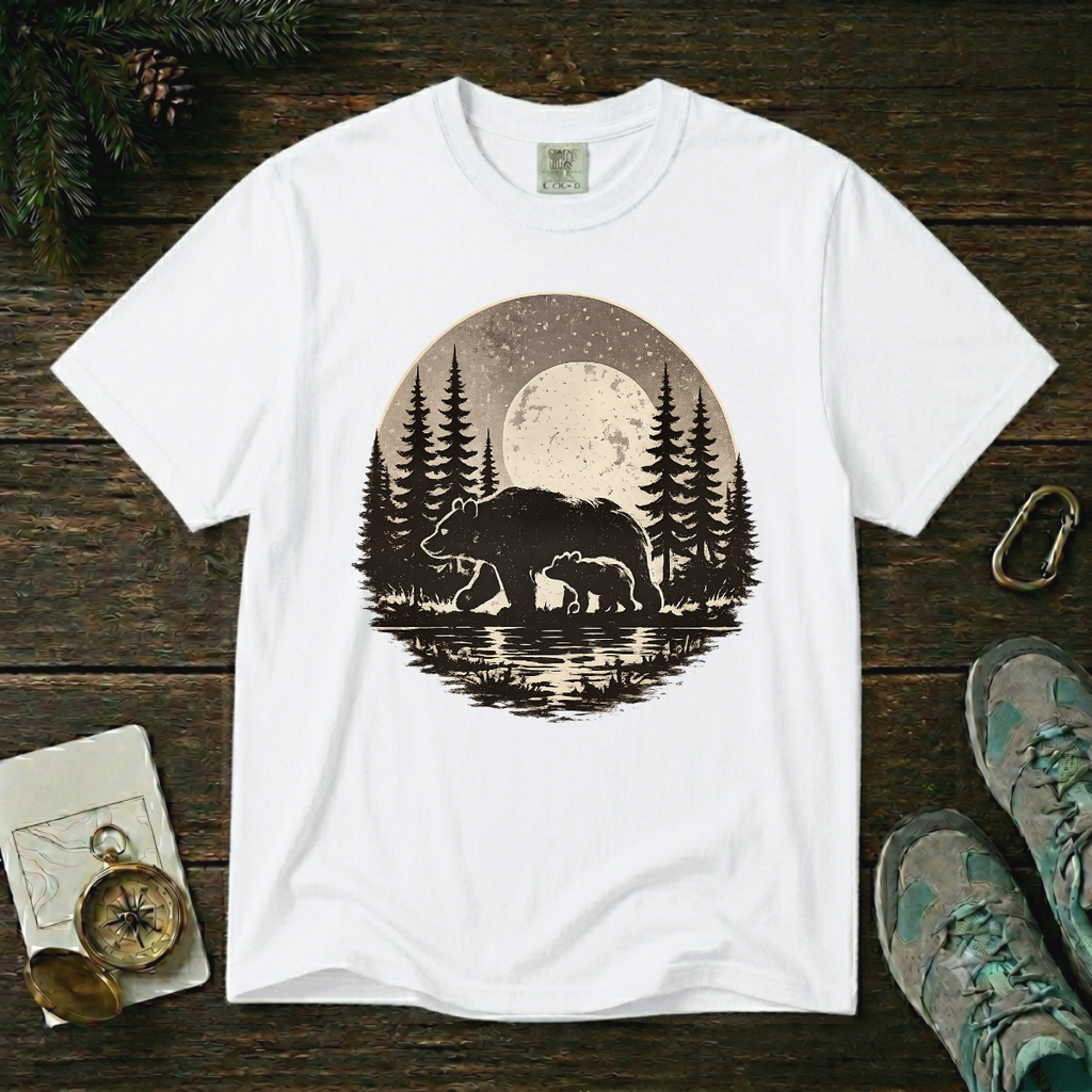 Bear in the Wild – Forest Wilderness T-Shirt | Explorer Edition