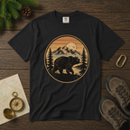 Rustic Bear – Cabin Life Mountain T-Shirt | Explorer Edition