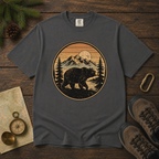 Rustic Bear – Cabin Life Mountain T-Shirt | Explorer Edition