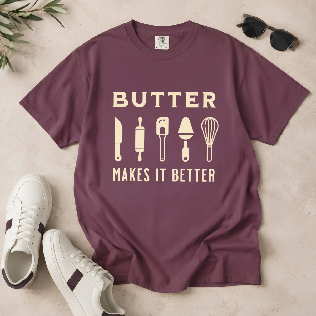 Butter Makes It Better – Baker & Pastry Lover T-Shirt | Explorer Edition