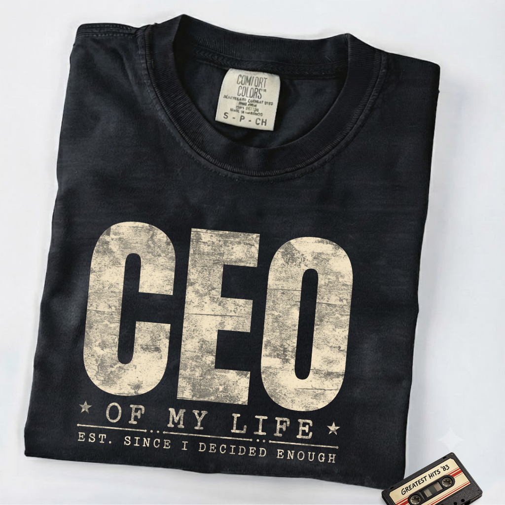 CEO of My Life – Entrepreneur & Girl Boss T-Shirt | Explorer Edition