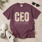 CEO of My Life – Entrepreneur & Girl Boss T-Shirt | Explorer Edition