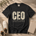 CEO of My Life – Entrepreneur & Girl Boss T-Shirt | Explorer Edition