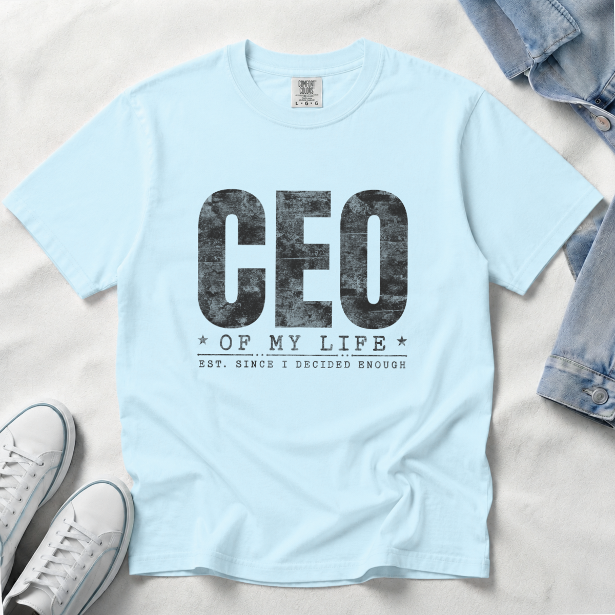 CEO of My Life – Entrepreneur & Girl Boss T-Shirt | Explorer Edition