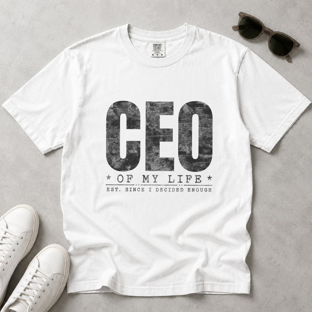 CEO of My Life – Entrepreneur & Girl Boss T-Shirt | Explorer Edition