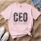 Running on Delusion & Audacity – Funny Entrepreneur T-Shirt | Explorer Edition
