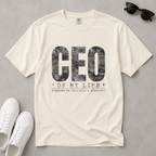 Running on Delusion & Audacity – Funny Entrepreneur T-Shirt | Explorer Edition