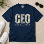 Running on Delusion & Audacity – Funny Entrepreneur T-Shirt | Explorer Edition