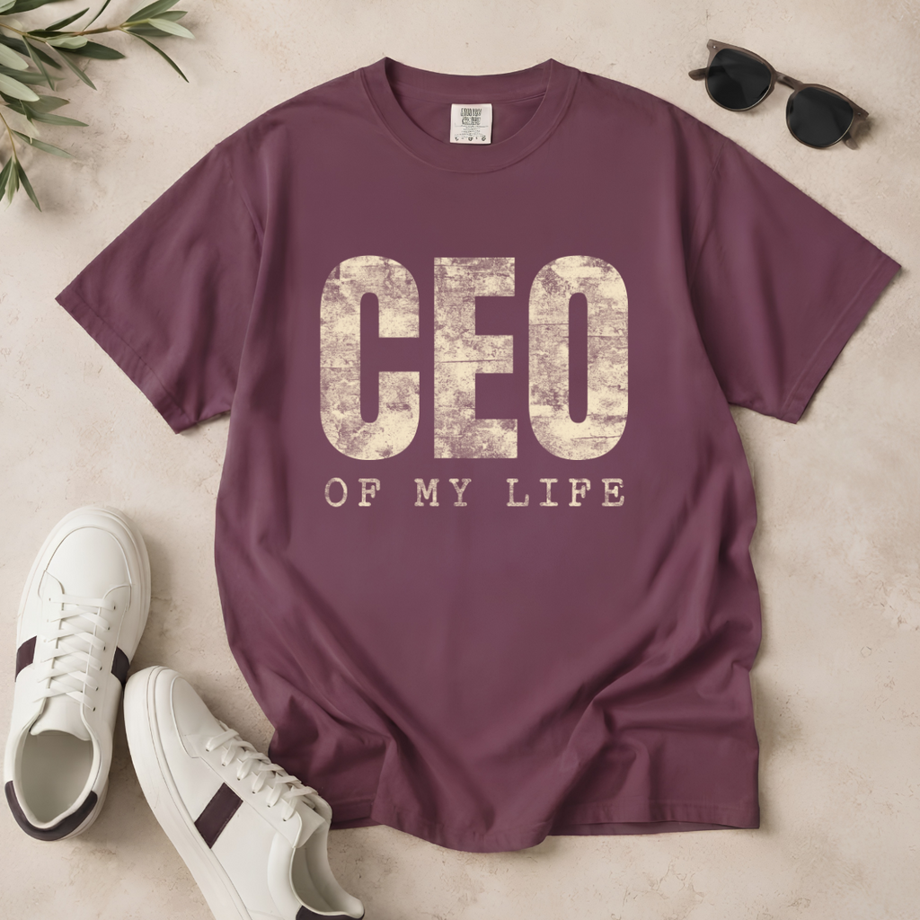 CEO of My Life – Minimalist Entrepreneur T-Shirt | Explorer Edition