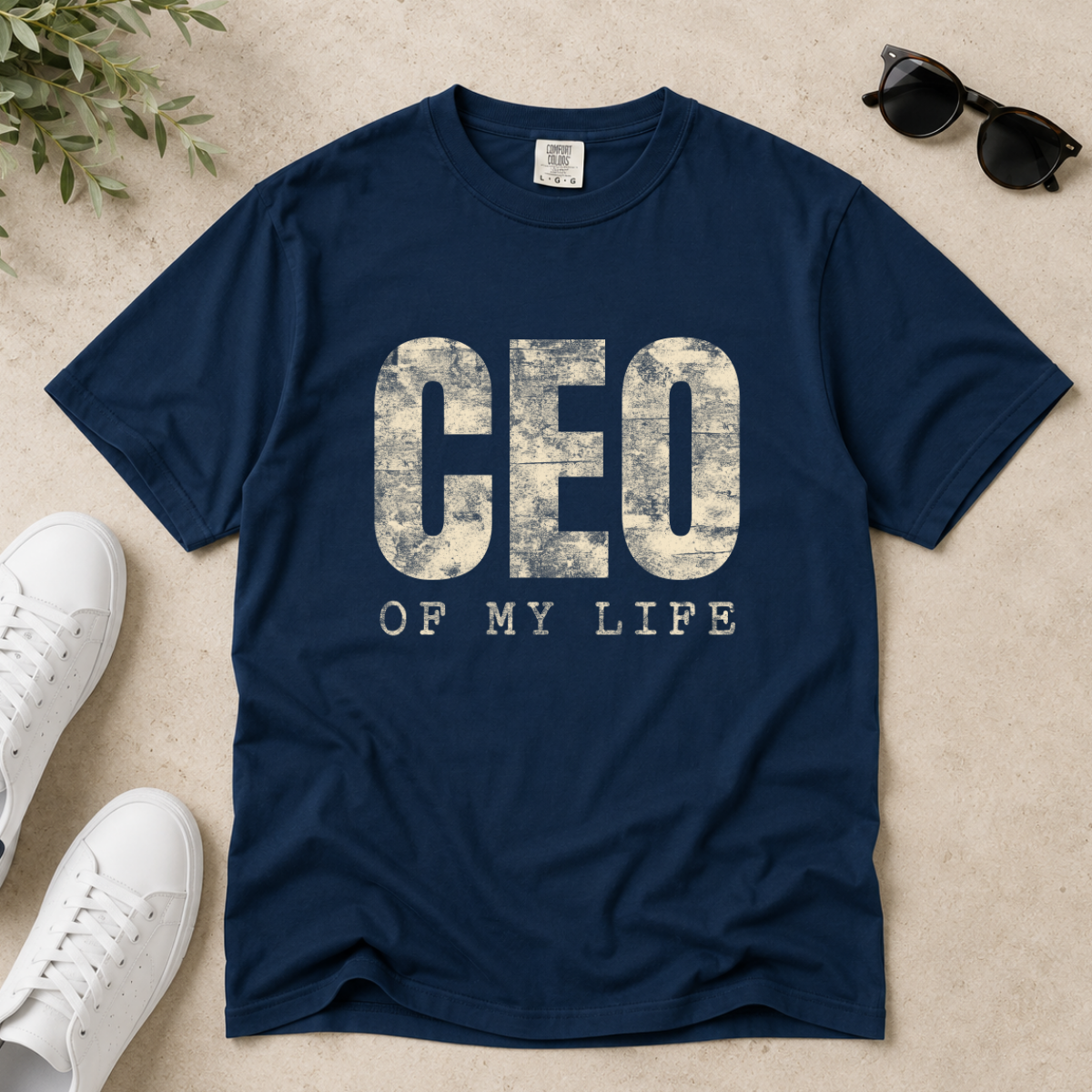 CEO of My Life – Minimalist Entrepreneur T-Shirt | Explorer Edition