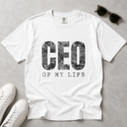 CEO of My Life – Minimalist Entrepreneur T-Shirt | Explorer Edition