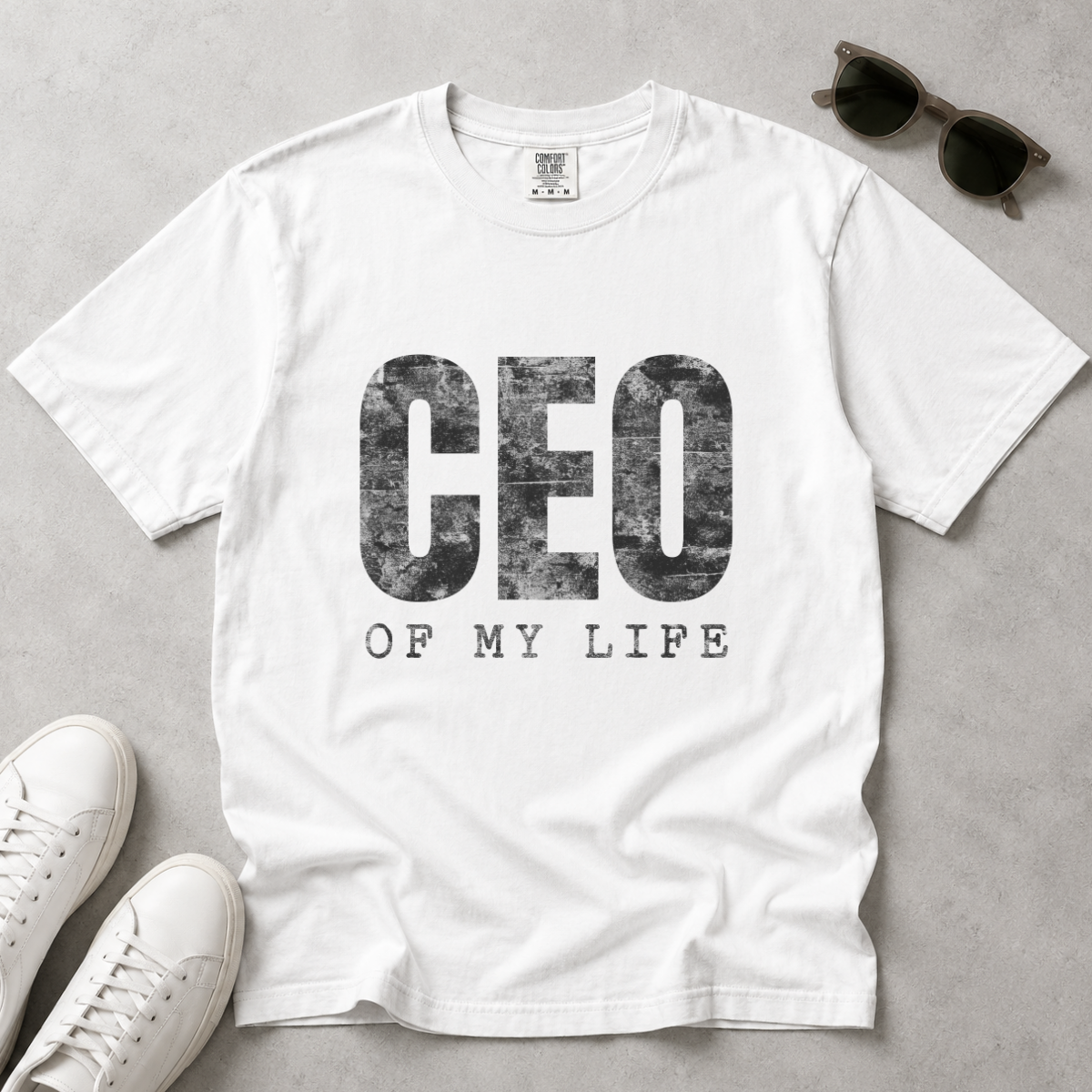 CEO of My Life – Minimalist Entrepreneur T-Shirt | Explorer Edition