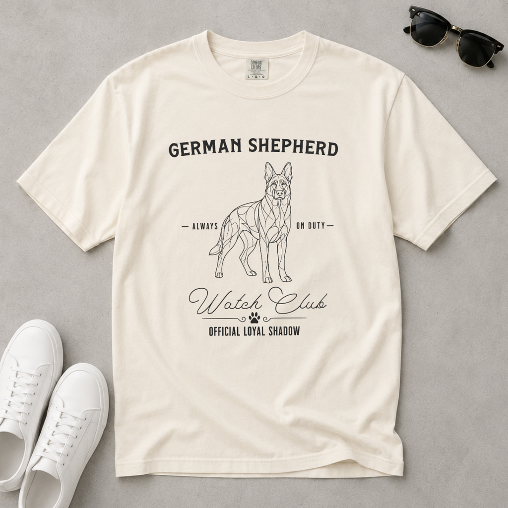 Always On Duty – German Shepherd T-Shirt