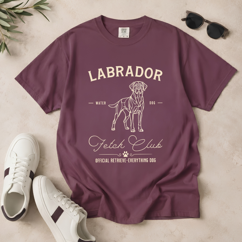 Born to Fetch – Labrador Retriever T-Shirt