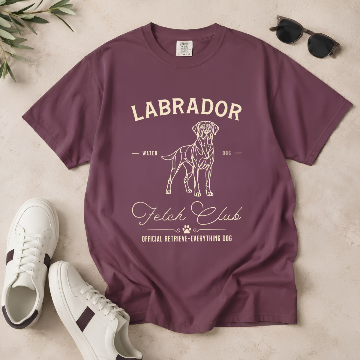 Born to Fetch – Labrador Retriever T-Shirt