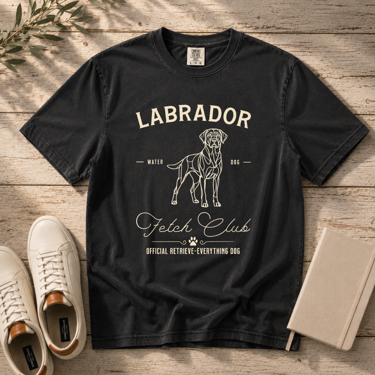 Born to Fetch – Labrador Retriever T-Shirt