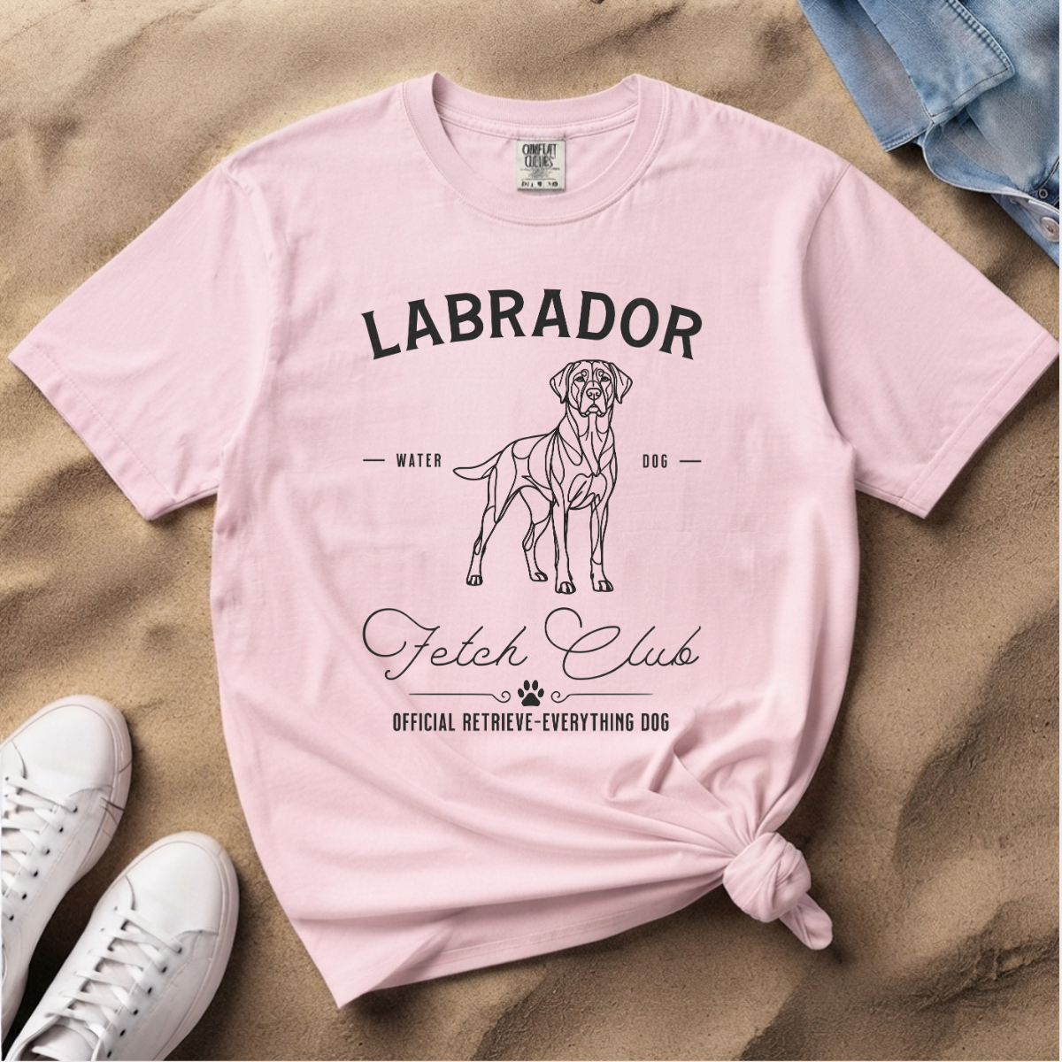 Born to Fetch – Labrador Retriever T-Shirt