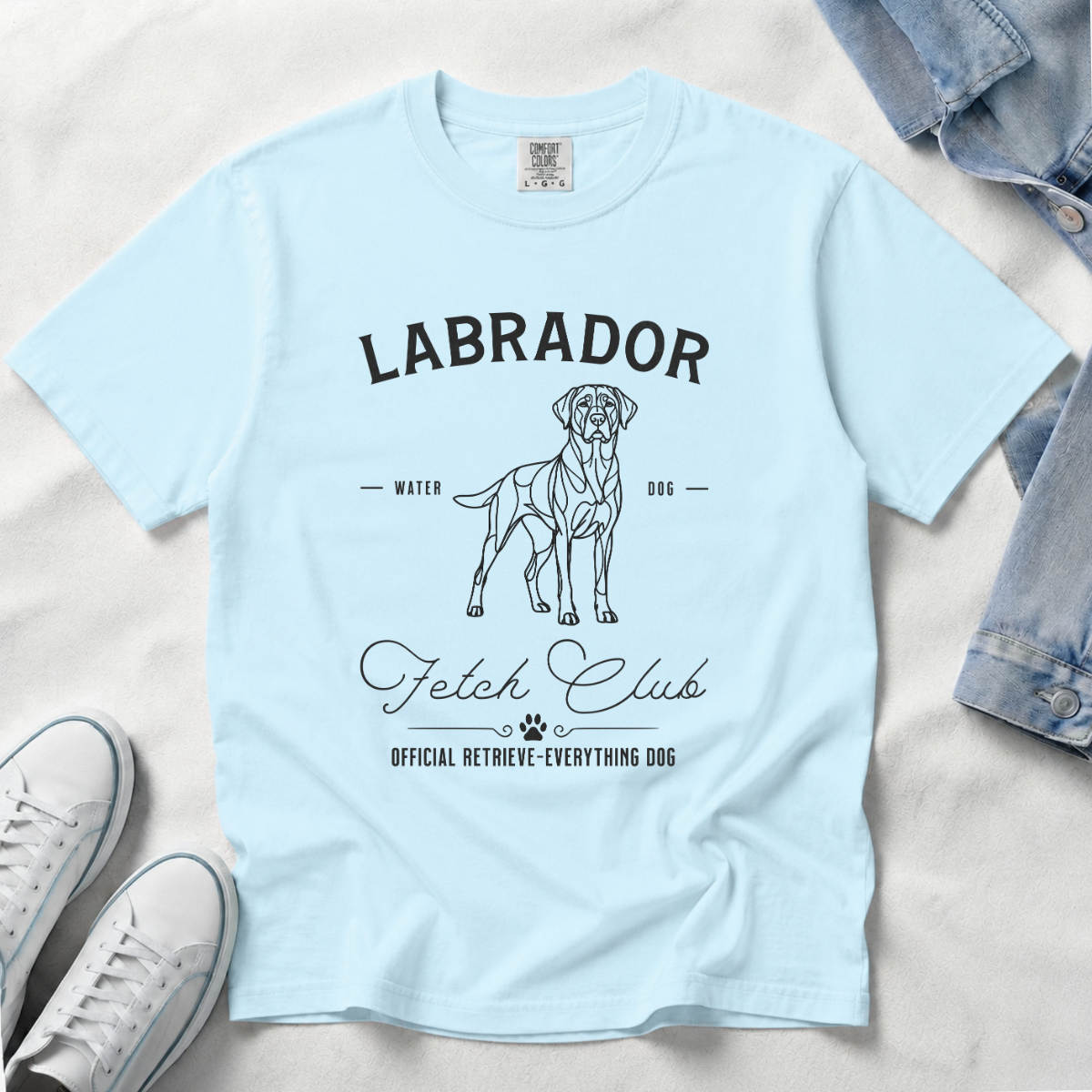 Born to Fetch – Labrador Retriever T-Shirt